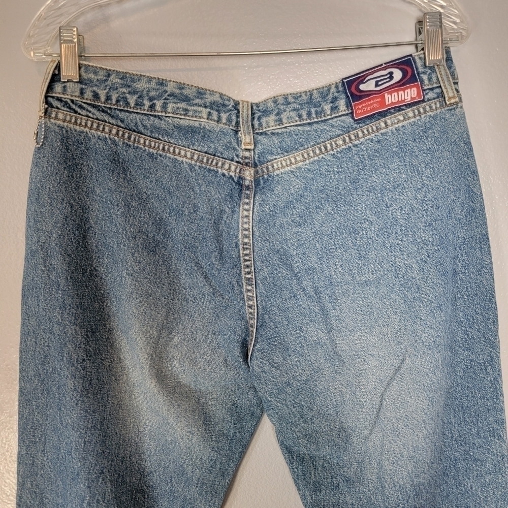 Vintage Bongo low rise button fly flare jeans - Picture 12 of 13